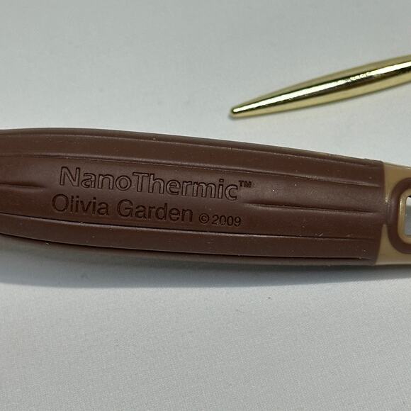 2-1/8" Olivia Garden NanoThermic Ceramic + Ion Round Thermal Hair Brush NT-54 - Picture 3 of 5